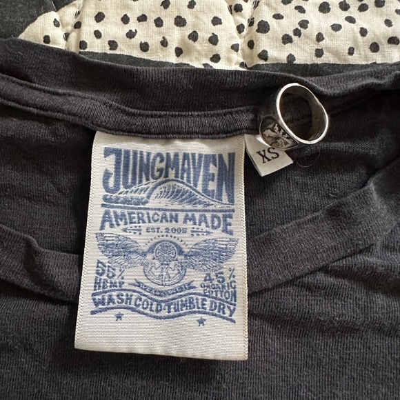 Jungmaven Cropped Ojai Tee - Picture 2 of 3